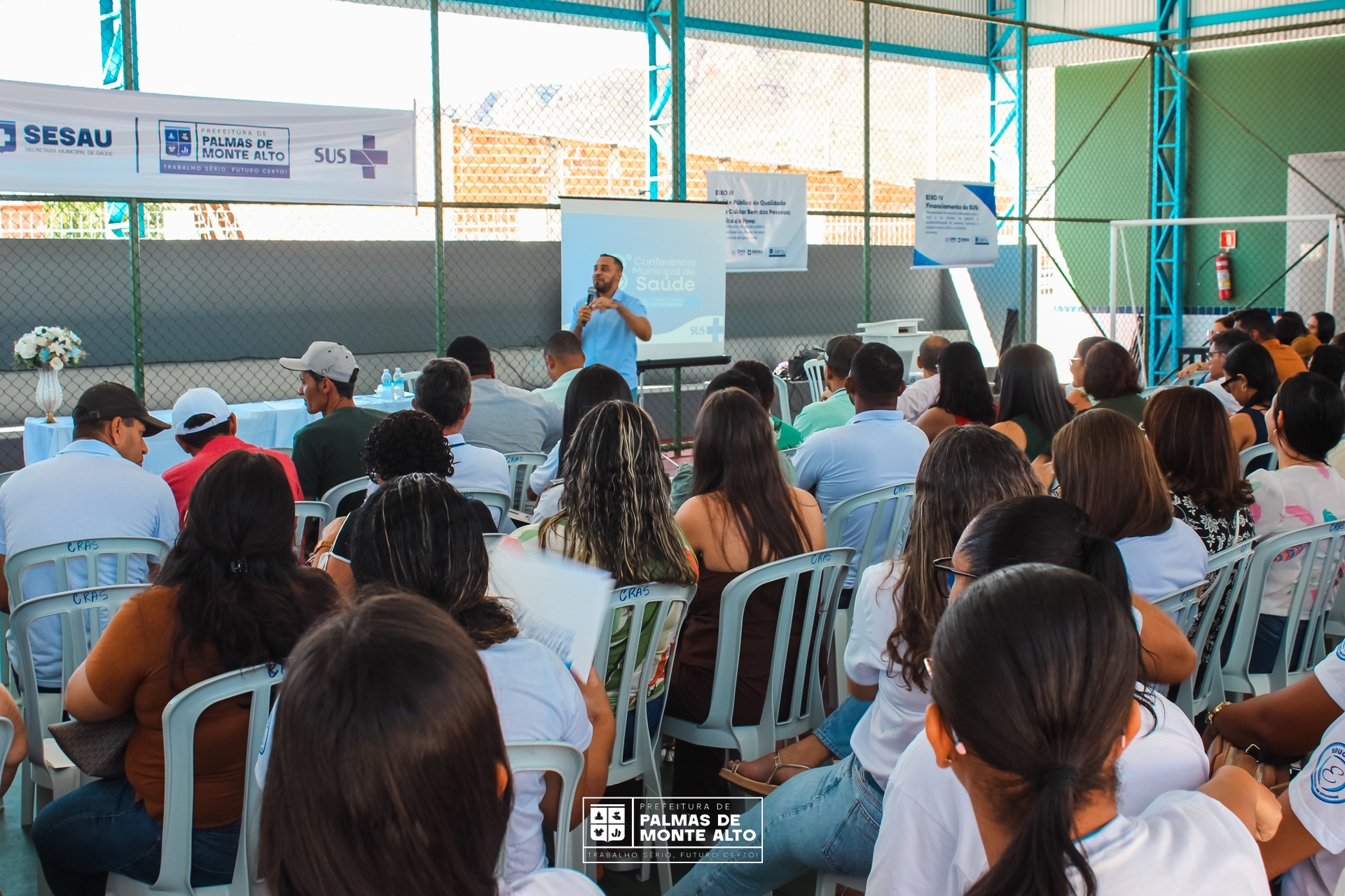 8ª Conferência Municipal de Saúde discute fortalecimento do SUS em Palmas de Monte Alto