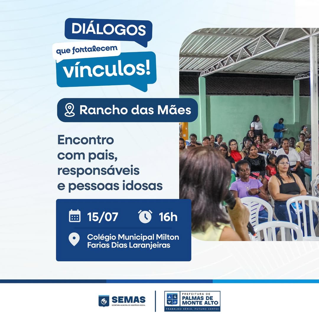 Rancho das Mães recebe reunião do CCFV para fortalecimento de vínculos familiares